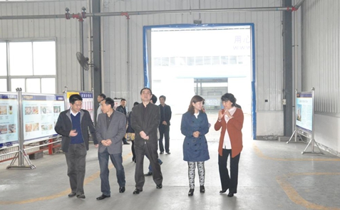 省工商联副主席梅建敏到副会长单位华昌达调研