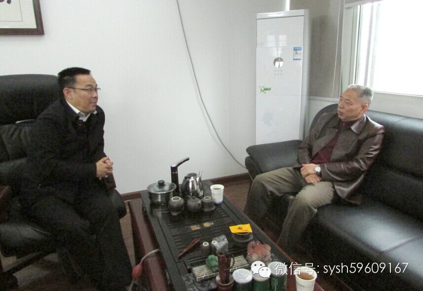 武昌区工商联党组书记李明悌到商会沟通总部大厦建设