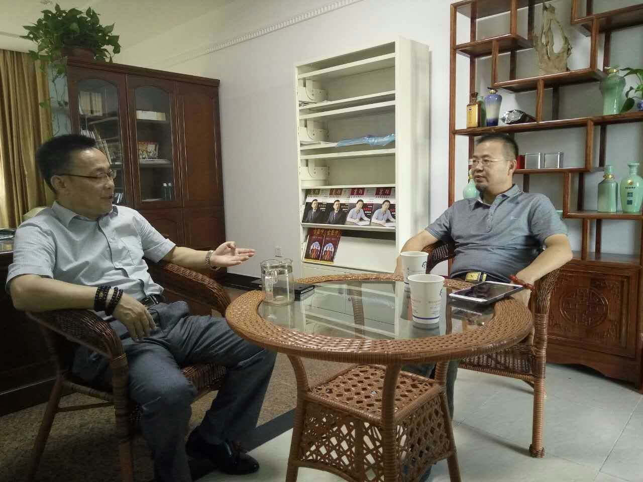 陈国云、李小斌秘书长提议建立商会联盟行业联谊会