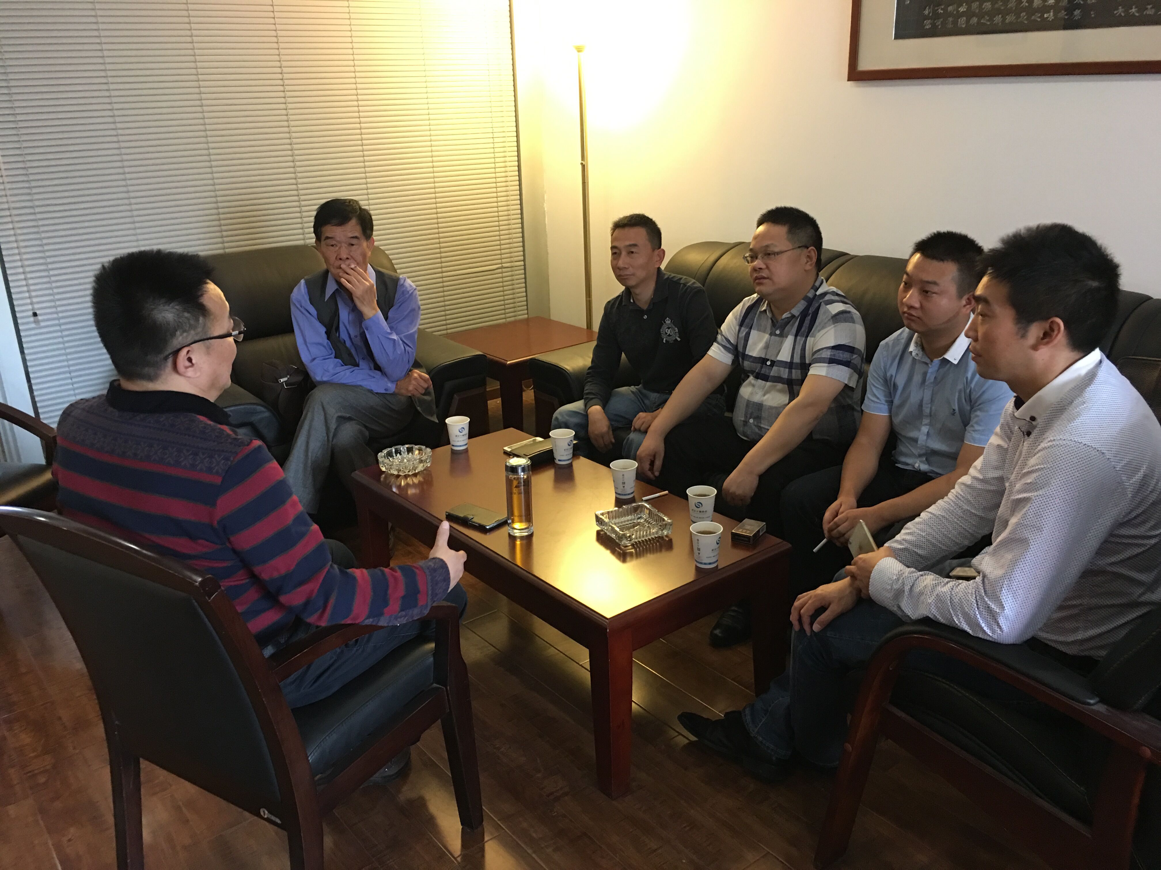 竹山分会筹备中 ——商会竹山籍会员企业及竹山老领导一行到访商会