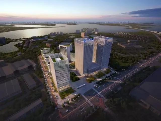 大学园经济带，商务龙头——光谷物联港