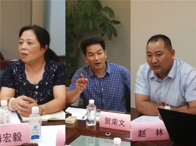 争创省级四好商会 探讨商会企业家精神 ——武汉市工商联及武汉现代经济研究院中心领导到商会交流指导工作