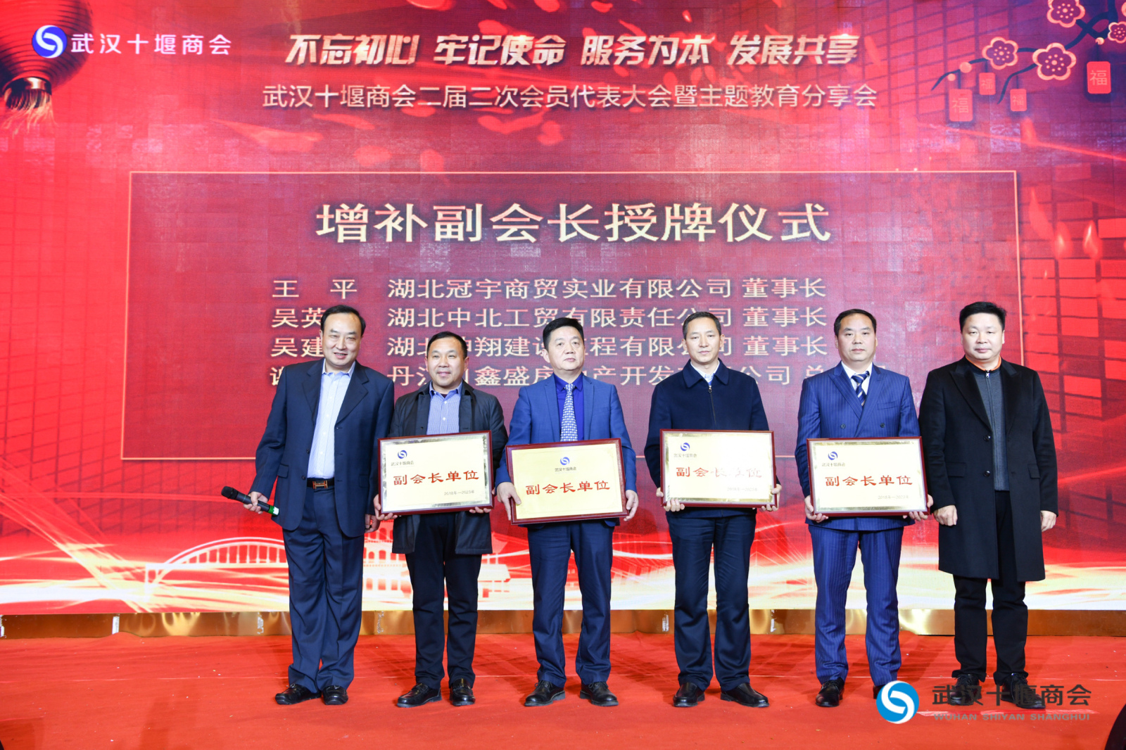 不忘初心 牢记使命 服务为本 发展共享 —— 武汉十堰商会二届二次会员代表大会暨主题教育分享会